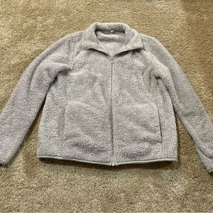 Uniqlo Gray Soft Long Sleeve Jacket